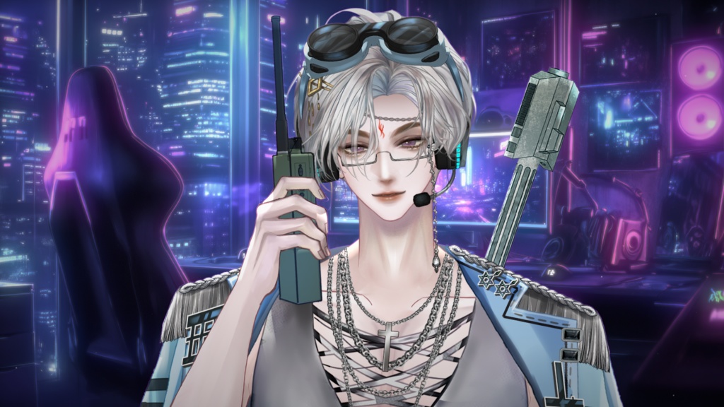 【Live2D Model】Silvarion (Three Forms) Premade VTuber Model 【Live2Dモデル】