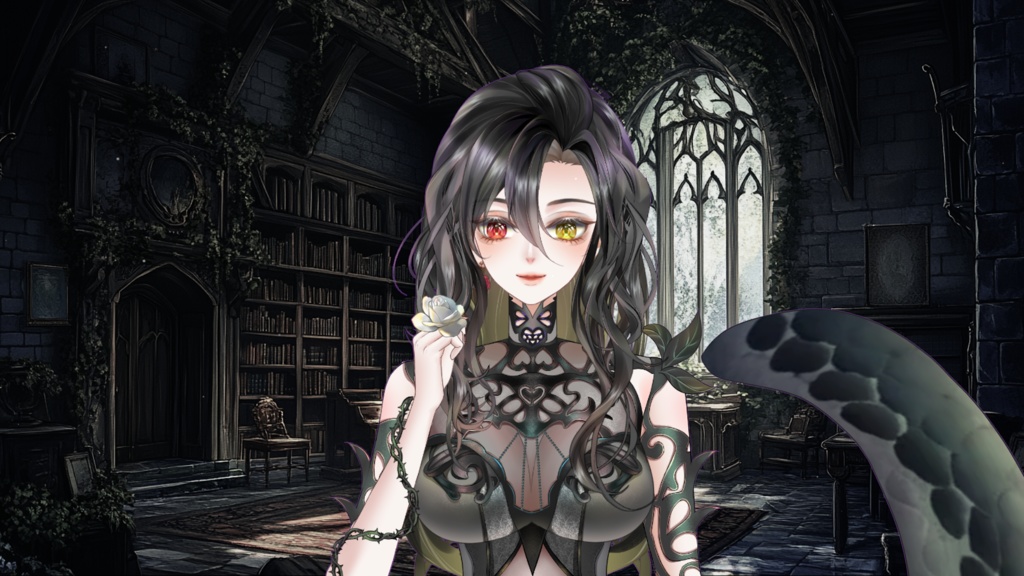 【Live2D Model】Ventôse【Black Ver.】VTube Model 【Live2Dモデル】