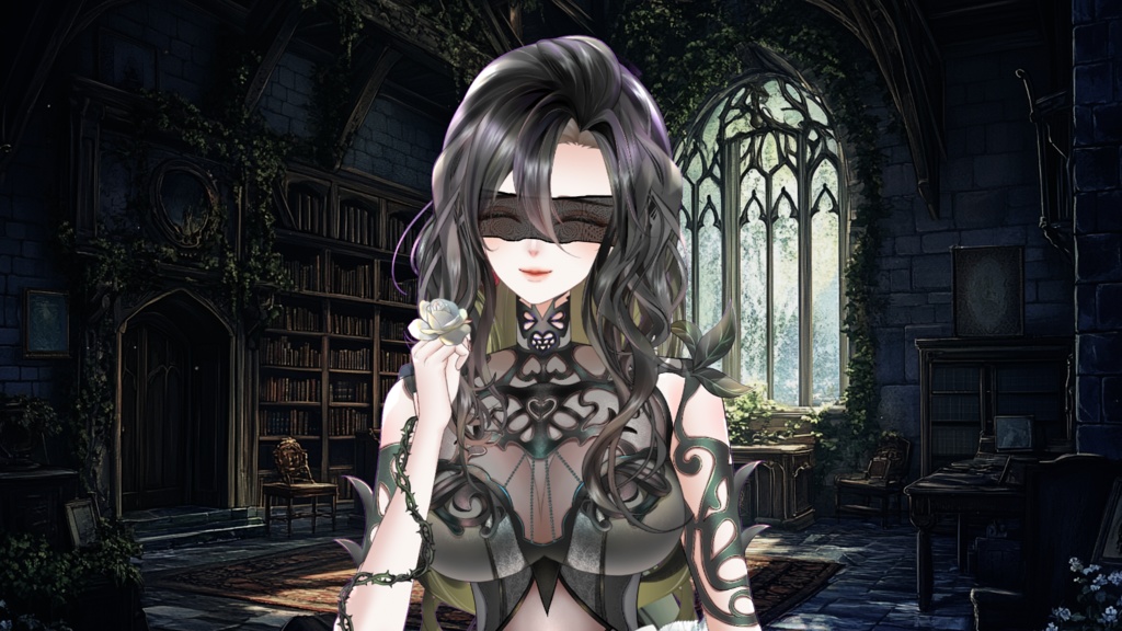 【Live2D Model】Ventôse【Black Ver.】VTuber Model 【Live2Dモデル】