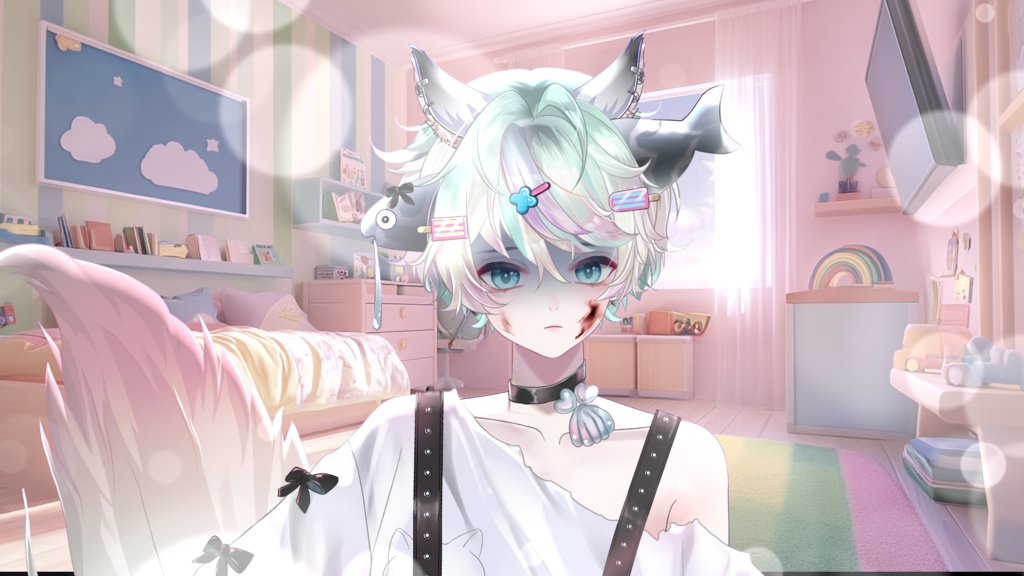 【Live2D Model】Squirrel Boy Summer Ver. (Three Forms) VTuber Model 【Live2Dモデル】