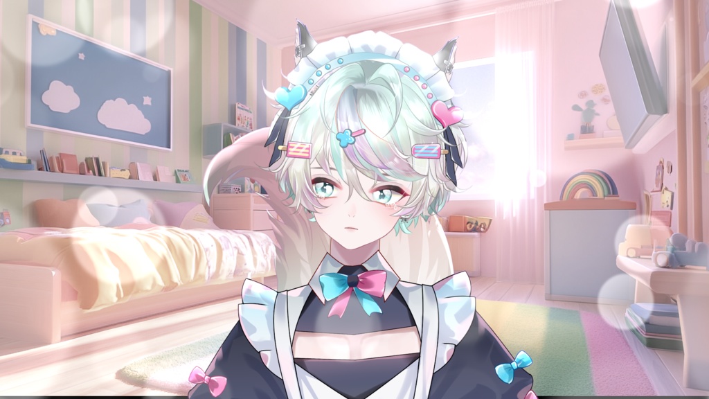 【Live2D Model】Squirrel Boy Summer Ver. (Three Forms) VTuber Model 【Live2Dモデル】