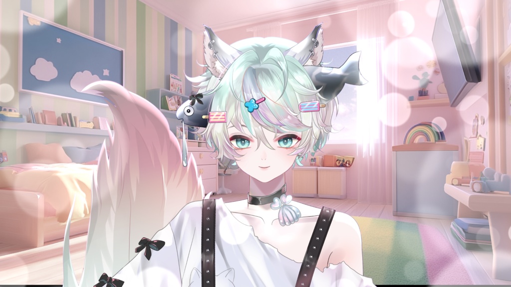 【Live2D Model】Squirrel Boy Summer Ver. (Three Forms)  VTuber Model 【Live2Dモデル】