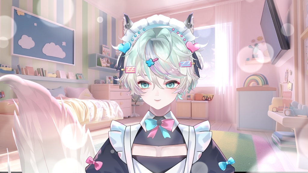 【Live2D Model】Squirrel Boy Summer Ver. (Three Forms) VTuber Model 【Live2Dモデル】