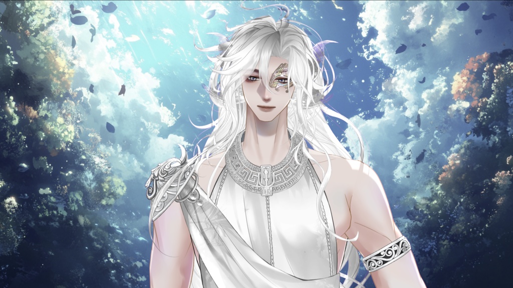 【Live2D Model】Aquae VTuber Model【White Ver.】【Live2Dモデル】