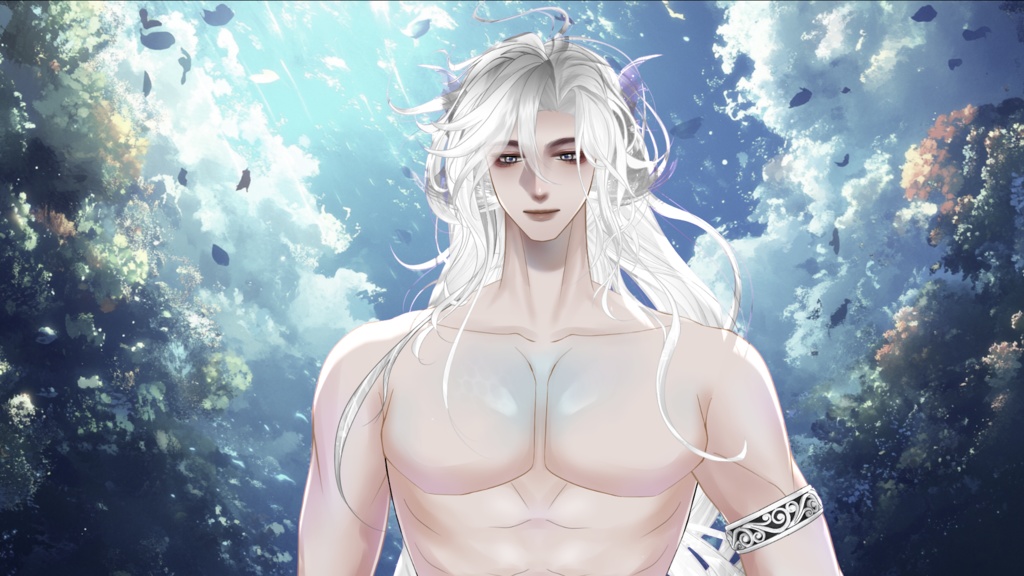 【Live2D Model】Aquae VTuber Model【White Ver.】【Live2Dモデル】