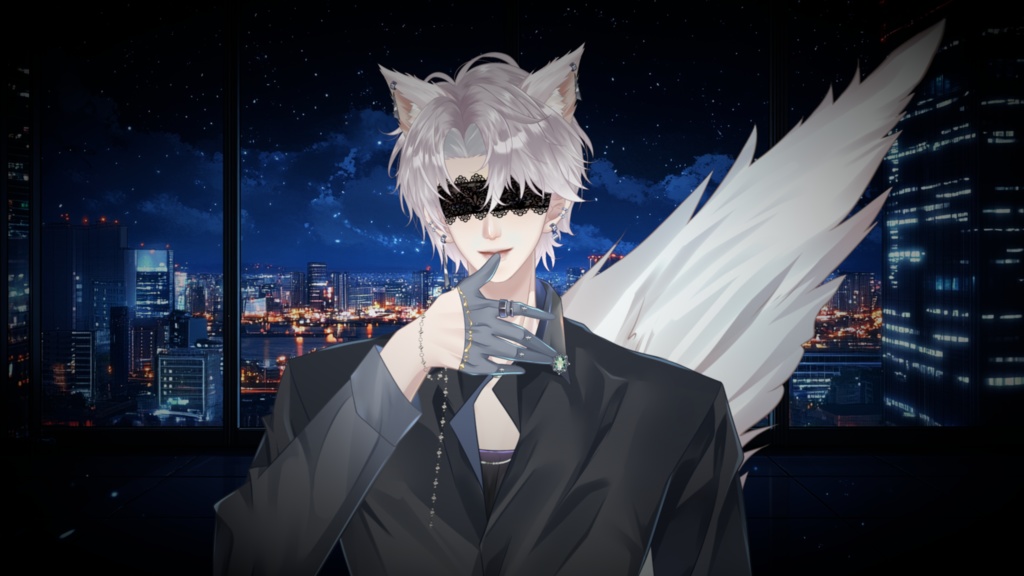 【Live2D Model】Pluviosity1.2 【Black Ver.】 VTuber Model 【Live2Dモデル】