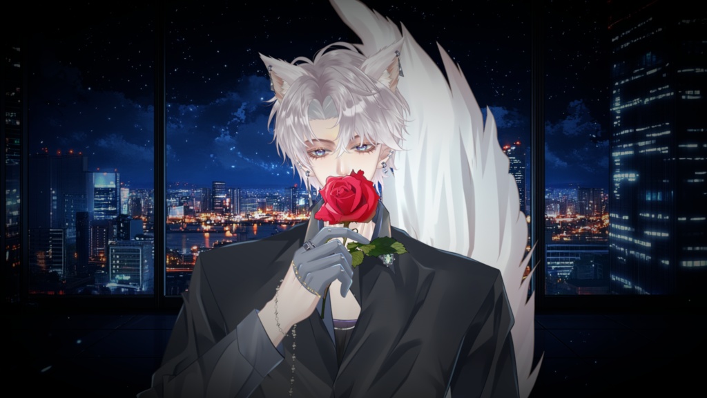 【Live2D Model】Pluviosity1.2 【Black Ver.】 VTuber Model 【Live2Dモデル】