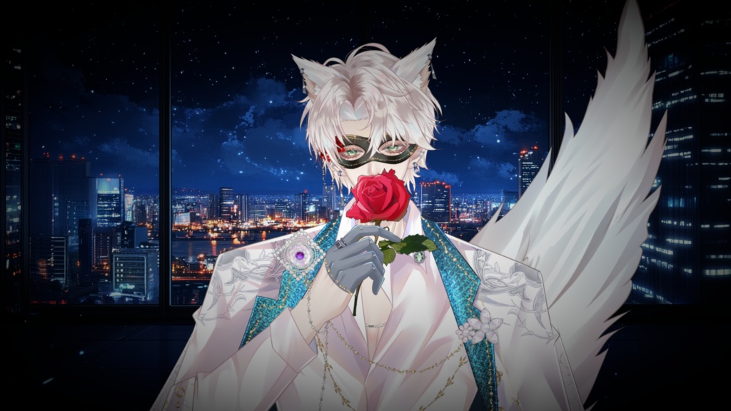 【Live2D Model】Pluviosity1.2 【White Ver.】 VTuber Model 【Live2Dモデル】