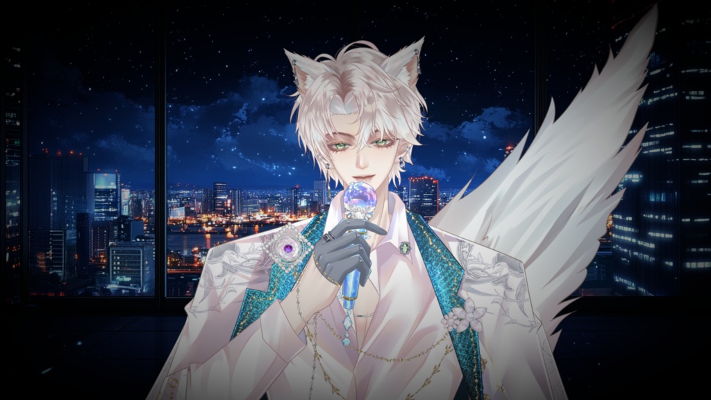 【Live2D Model】Pluviosity1.2 【White Ver.】 VTuber Model 【Live2Dモデル】