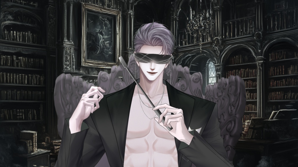 【Live2D Model】Bai 【Black Ver.】VTuber Model 【Live2Dモデル】