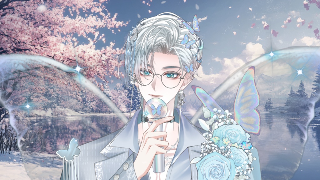 【Live2D Model】Aurelian 【Blue Ver.】 VTuber Model 【Live2Dモデル】