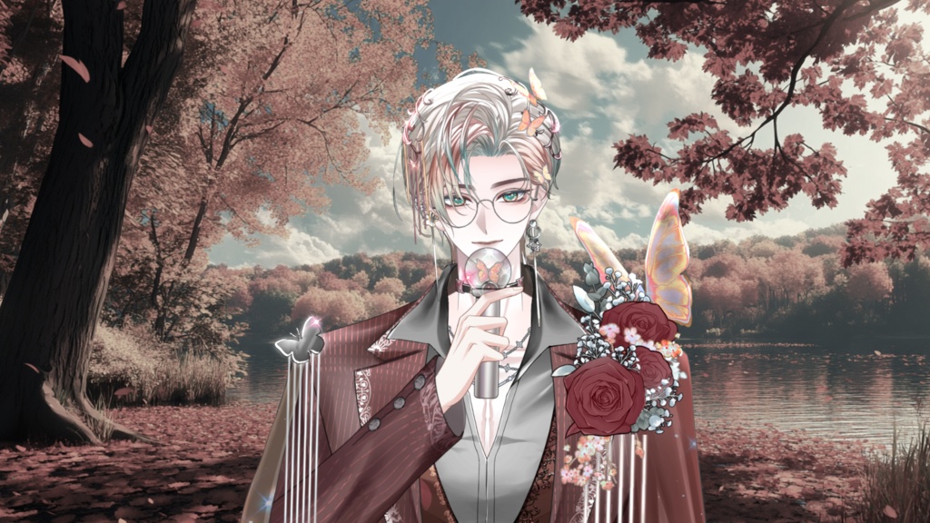 【Live2D Model】Aurelian 【Red Ver.】 VTuber Model 【Live2Dモデル】