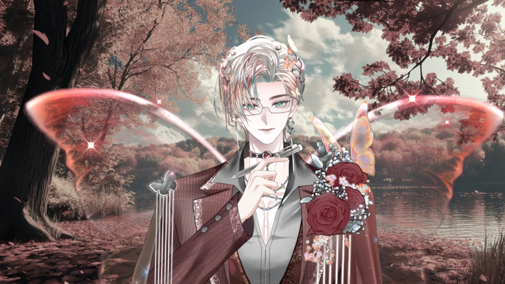 【Live2D Model】Aurelian 【Red Ver.】 VTuber Model 【Live2Dモデル】