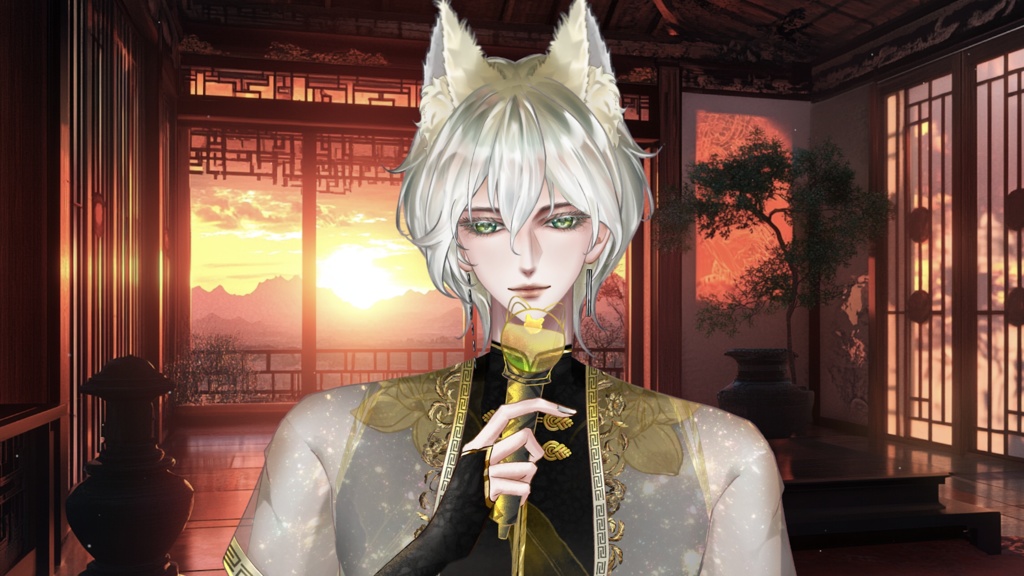 【Live2D Model】Sihu Gold Ver. VTuber Model 【Live2Dモデル】