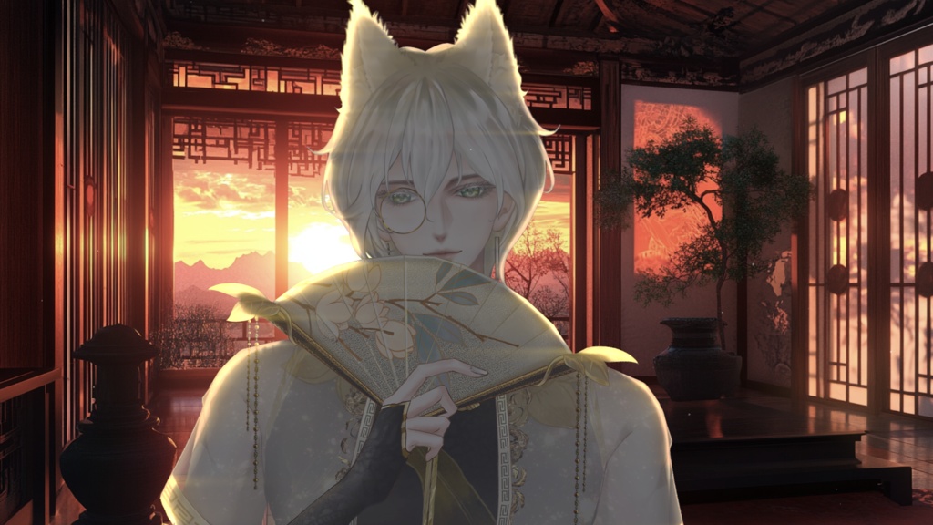 【Live2D Model】Sihu Gold Ver. VTuber Model 【Live2Dモデル】