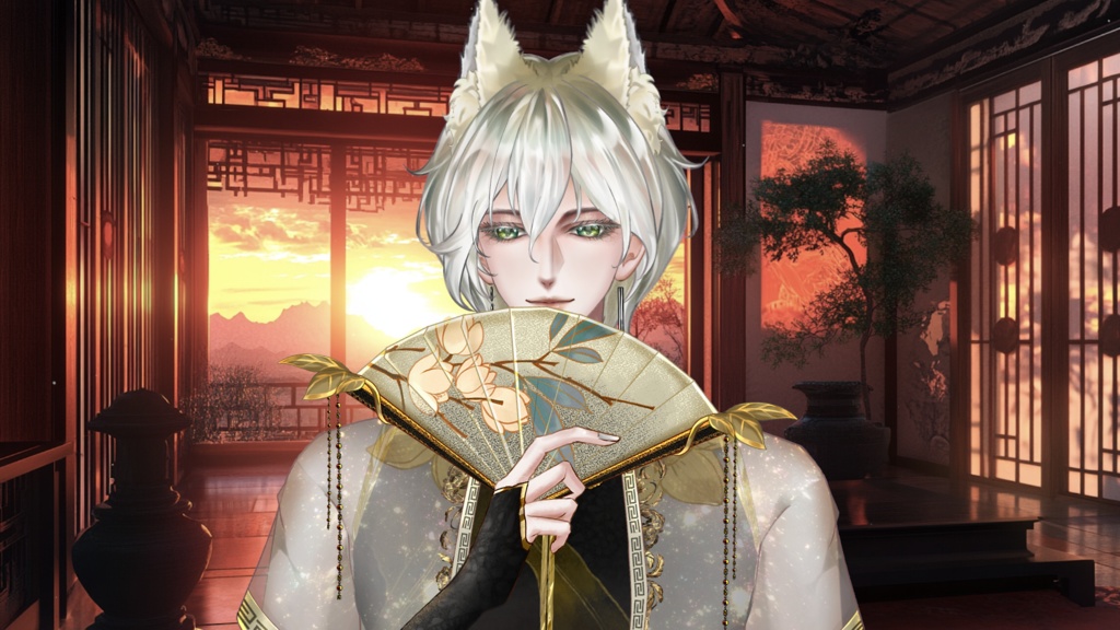 【Live2D Model】Sihu Gold Ver. VTuber Model 【Live2Dモデル】