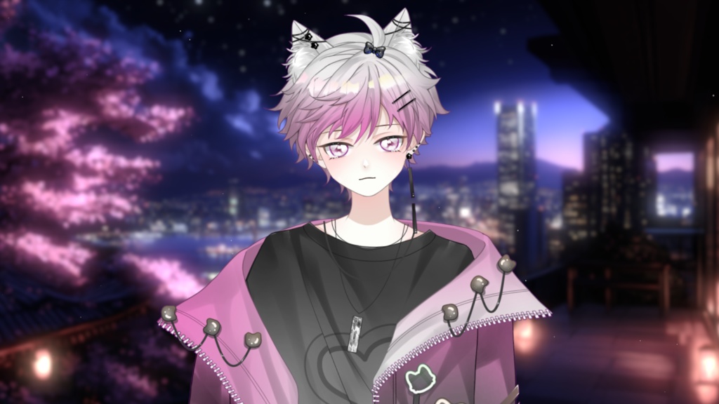 【Live2D Model】Miya【Pink Ver.】VTuber Model 【Live2Dモデル】