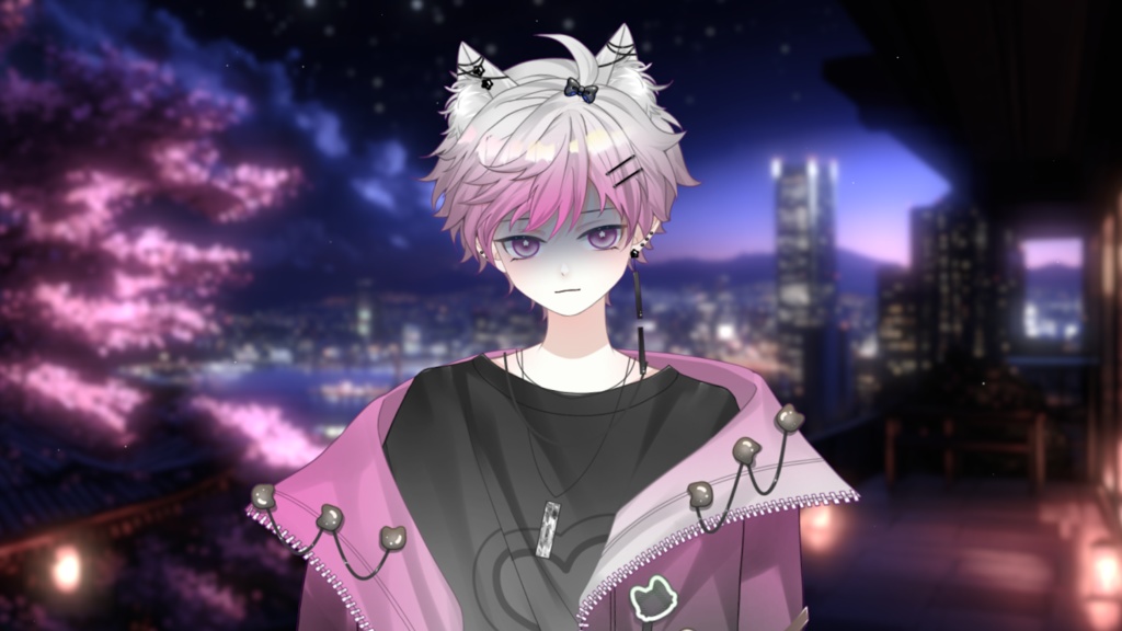 【Live2D Model】Miya【Pink Ver.】VTuber Model 【Live2Dモデル】