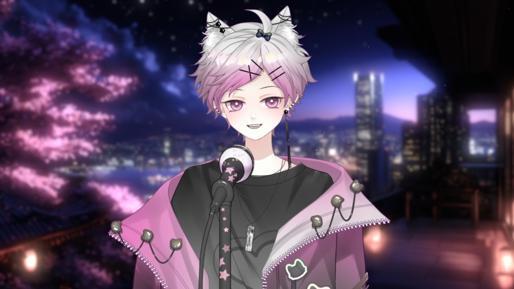 【Live2D Model】Miya【Pink Ver.】VTuber Model 【Live2Dモデル】