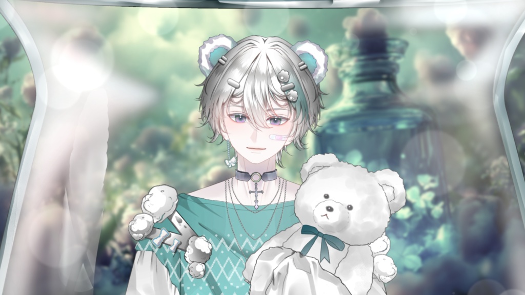 【Live2D Model】Mallow Cyan Ver. VTuber Model 【Live2Dモデル】