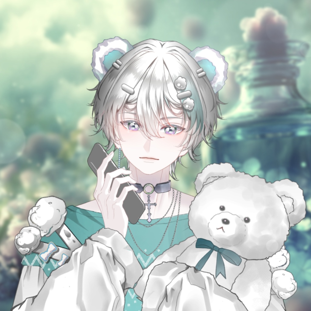 【Live2D Model】Mallow Cyan Ver. VTuber Model 【Live2Dモデル】