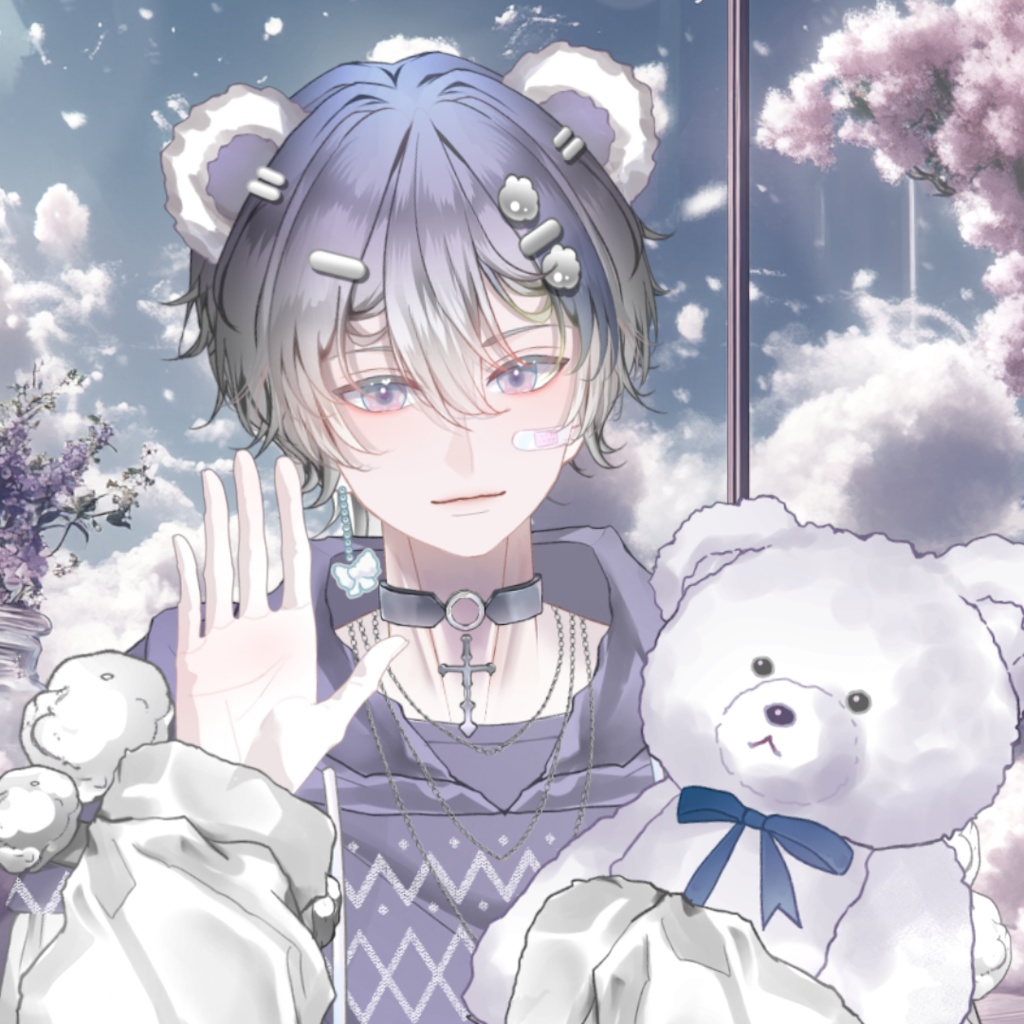 【Live2D Model】Mallow Violet Ver. VTuber Model 【Live2Dモデル】