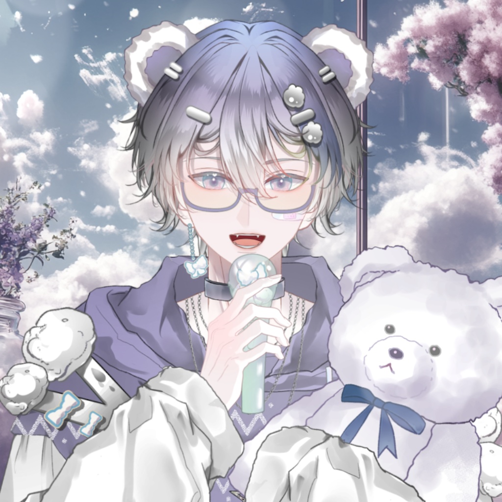 【Live2D Model】Mallow Violet Ver. VTuber Model 【Live2Dモデル】