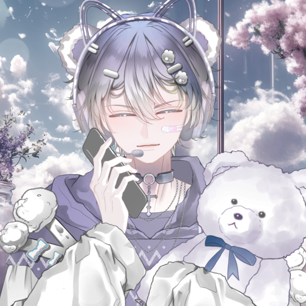 【Live2D Model】Mallow Violet Ver. VTuber Model 【Live2Dモデル】