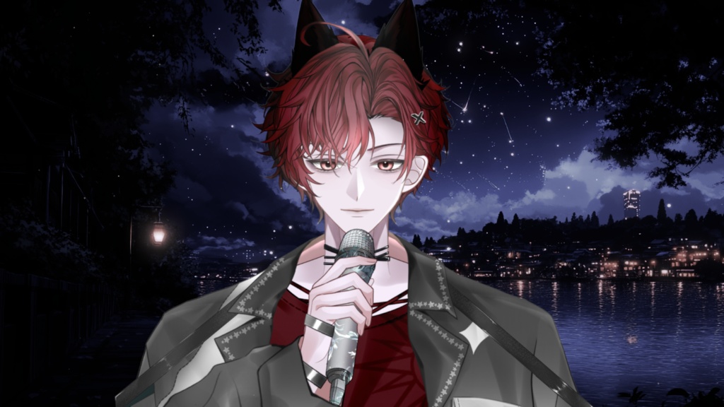 【Live2D Model】Shuxin Red Ver. VTuber Model 【Live2Dモデル】