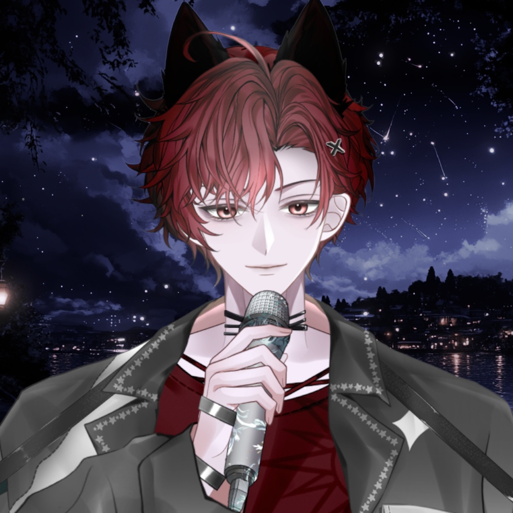 【Live2D Model】Shuxin Red Ver. VTuber Model 【Live2Dモデル】