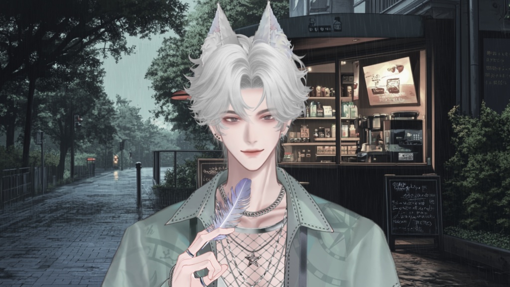 【Live2D Model】Chunfen White Ver. VTuber Model 【Live2Dモデル】