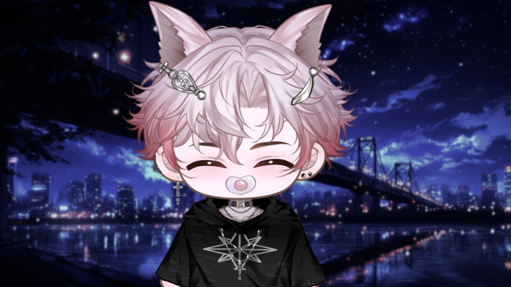 【Live2D Model】Chibi Phelix VTuber Model 【Live2Dモデル】