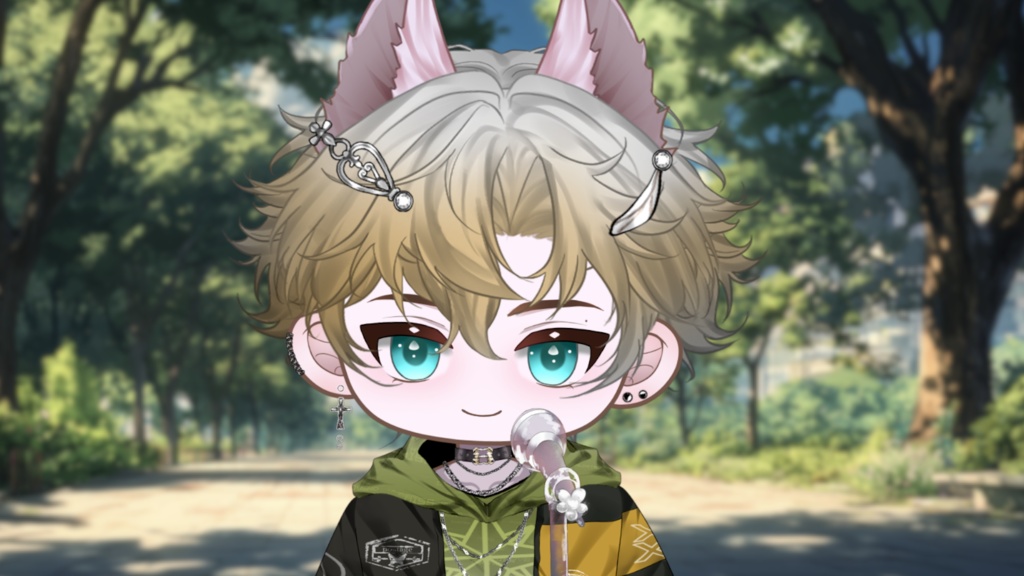 【Live2D Model】Chibi Phelix Yellow Ver. VTuber Model 【Live2Dモデル】