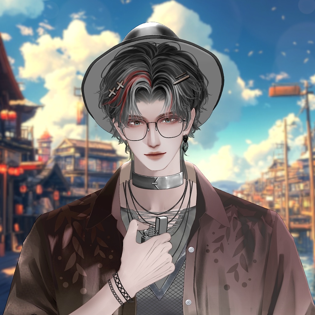 【Live2D Model】Qingming Black Ver. VTuber Model 【Live2Dモデル】