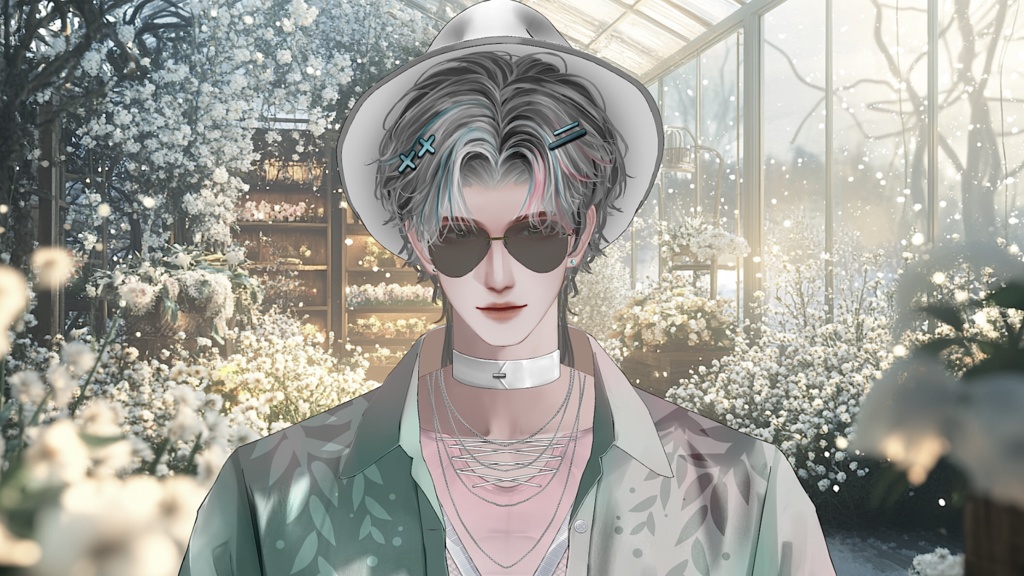 【Live2D Model】Qingming Gray Ver. VTuber Model 【Live2Dモデル】