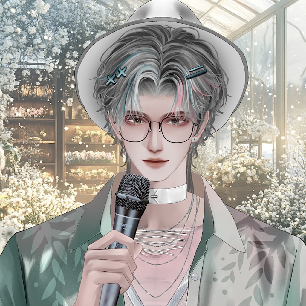 【Live2D Model】Qingming Gray Ver. VTuber Model 【Live2Dモデル】