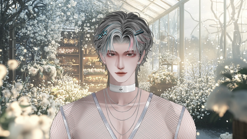 【Live2D Model】Qingming Gray Ver. VTuber Model 【Live2Dモデル】