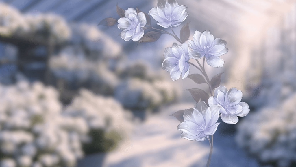 【Live2D Accessories】Violet Flowers