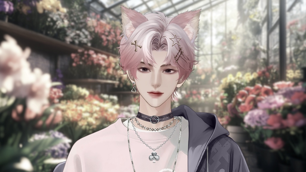 【Live2D Model】Mangzhong Pink Ver. VTuber Model 【Live2Dモデル】