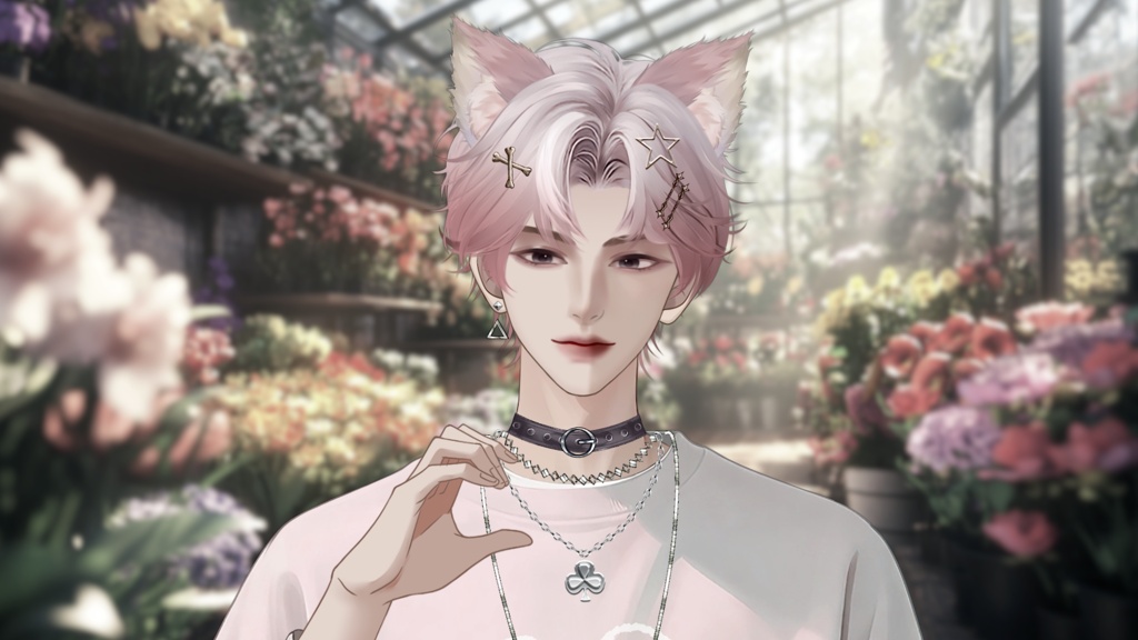 【Live2D Model】Mangzhong Pink Ver. VTuber Model 【Live2Dモデル】