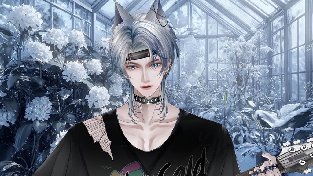 【Live2D Model】Xiaohan Blue Ver VTuber Model 【Live2Dモデル】