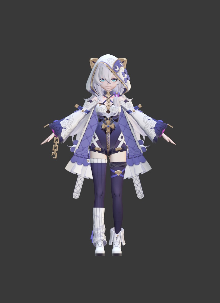 德麗莎 天命難逃【モデル配布】