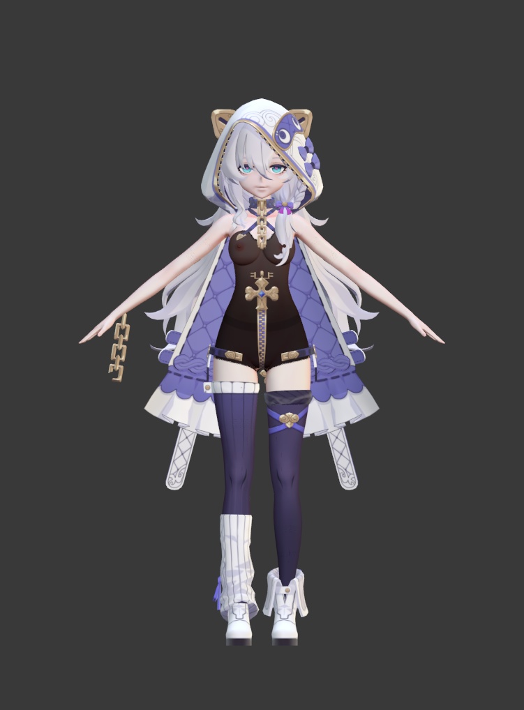 德麗莎 天命難逃【モデル配布】