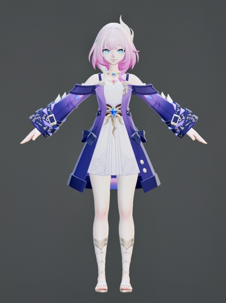 昔涟【モデル配布】