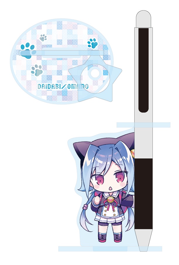 ピンネコちゃん アクリルペンスタンド