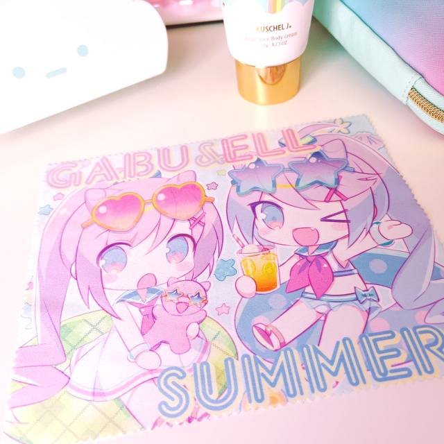 Summerガブ&エル メガネ拭き