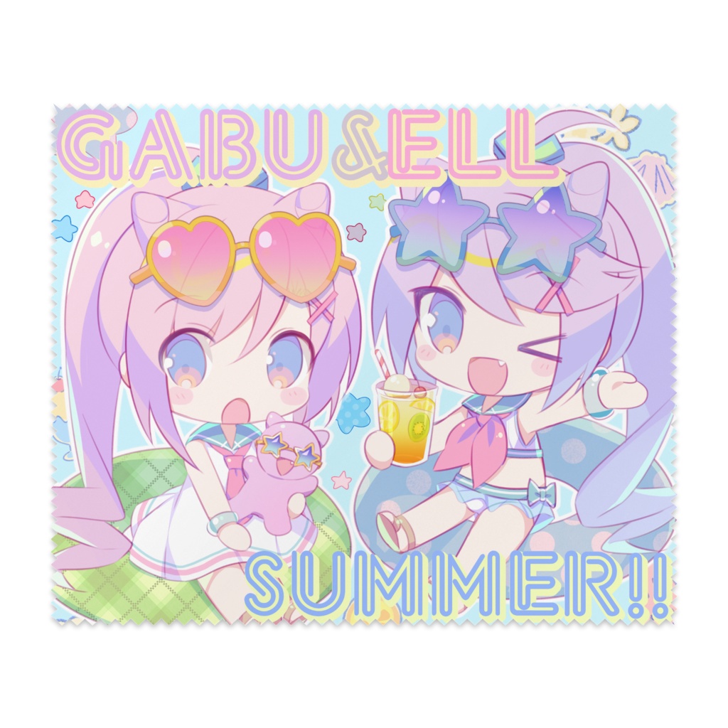 Summerガブ&エル メガネ拭き