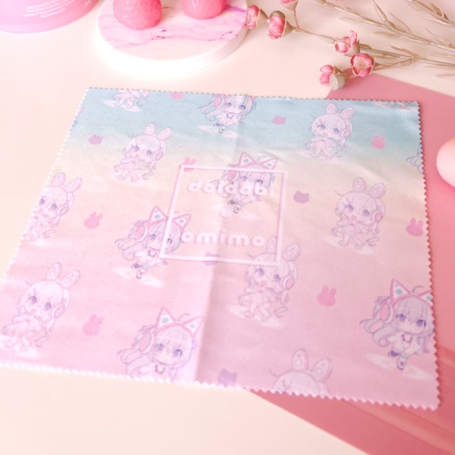 アニマルヘッドフォンーPattern メガネ拭き