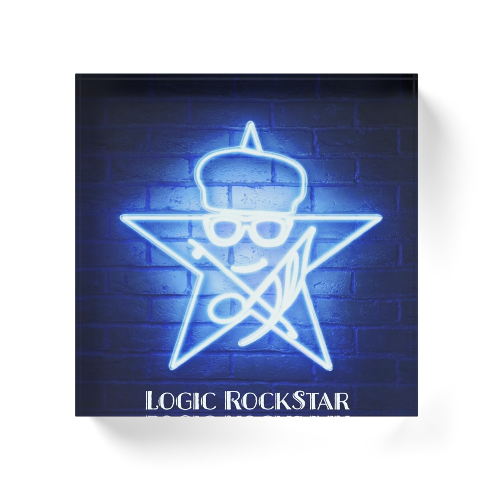 オリジナルアイコンアクリルブロック