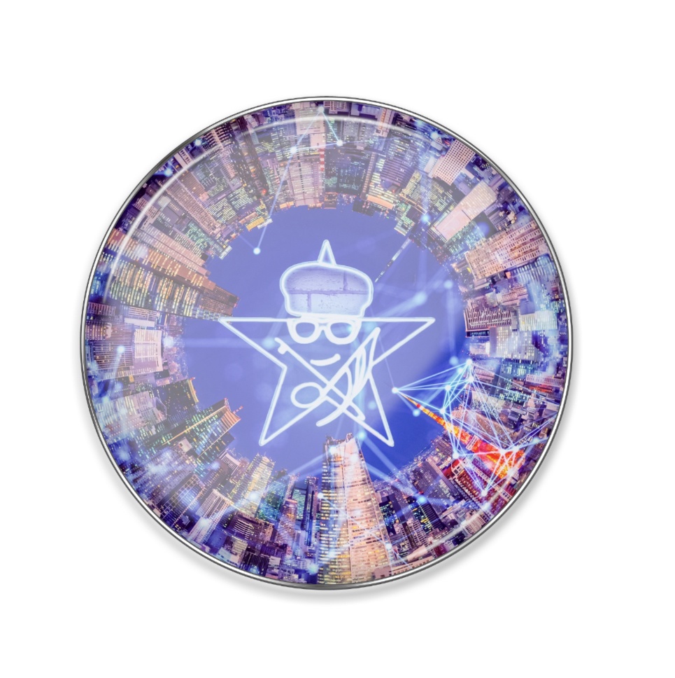 Neon Icon ピンバッジ